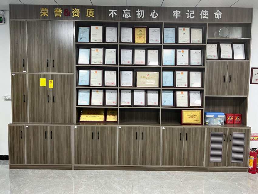 荣誉证书墙